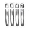 Car Side Smart Door Handle Cover Trim Set Fit for Infiniti G25 G35 G37 Sedan 2009 2010 2011 2012 2013 Bright Silver ABS