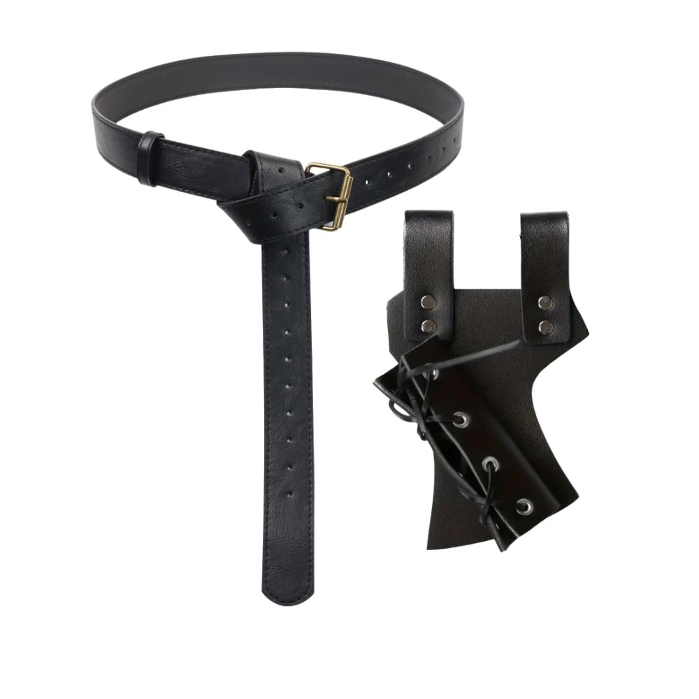 Holster Medieval Shoulder Strap Sword Holder Sheath Scabbard For Adult Men Larp Knight Weapon Cosplay Gear Rapier Ring Belt