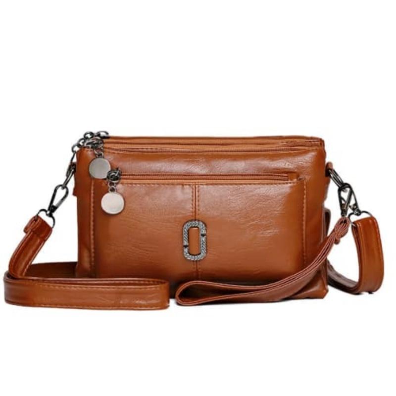 

Модная многосекционная сумка через плечо для мобильного телефона и кошелька