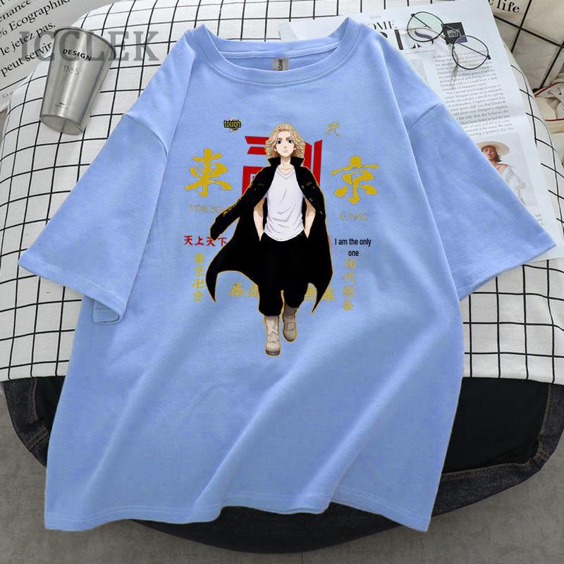 Tricou Unisex cu Mânecă Scurtă Anime Tokyo Avengers 2021