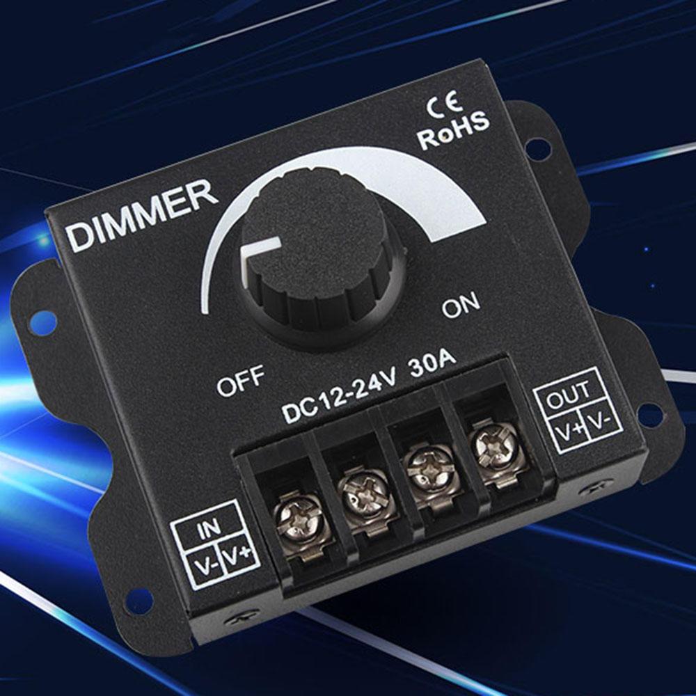 LED/Motor Funk Dimmer/Schalter 12V/24V DC Gleichspannung Mit