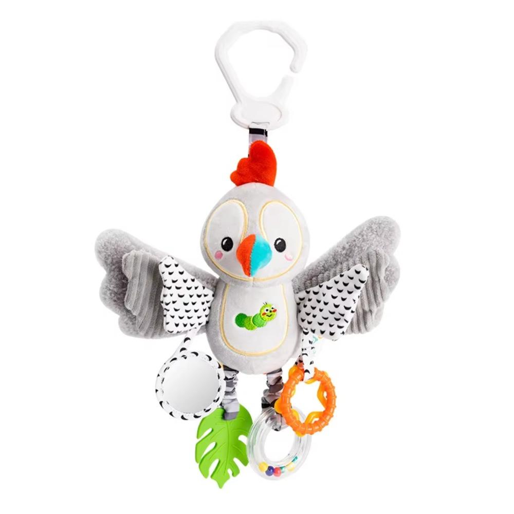 PP Cotton Newborn Rattles Plush Toys Early Education Plush Rattle Teether Toys  0-12 Months
