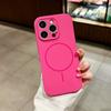 For  Liquid Silicone Phone Cases For For Iphone 17 16 1 14 13 12 Pro Max 16 Plus Air Case Magnetic Wireless Charging Cover