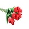 Artificial Flowers  PU Tulips Bouquet Faux Plants for Wedding Room Home Hotel Party Event Decor