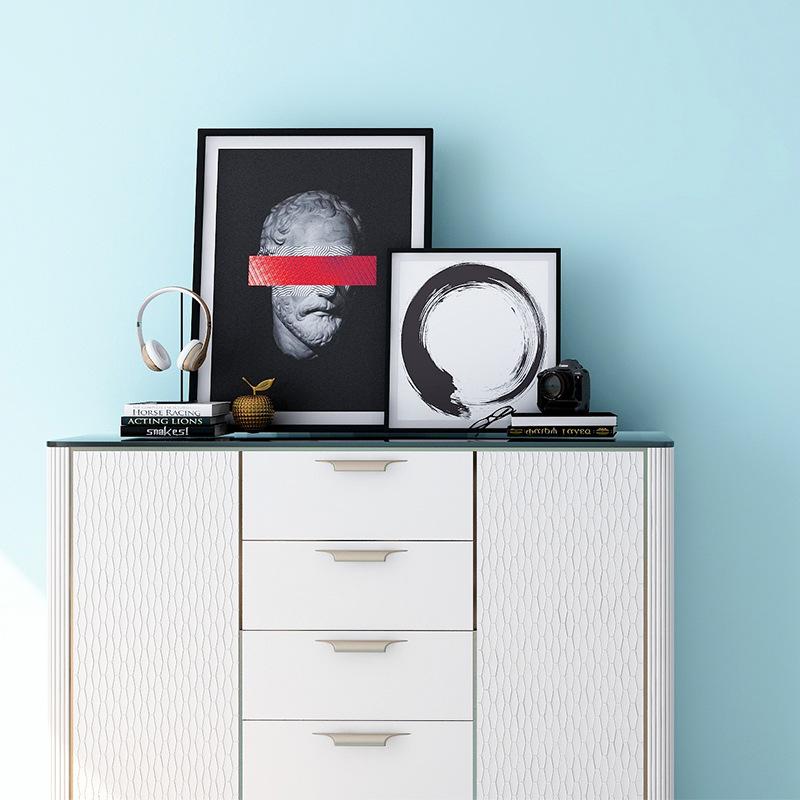 Pure Color Wallpaper PVC Waterproof Moisture-proof Self-adhesive Color of Macaron Wallsticker Furniture Renovation