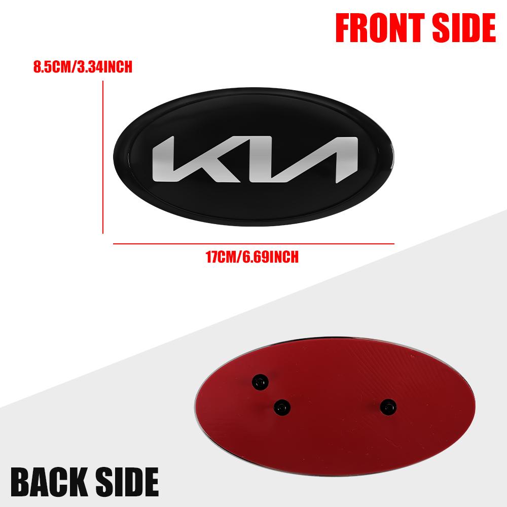 1pcs 3D Car Emblem Center Badge Sticker Decal Styling Accessories For KIA Rio Ceed Sportage Cerato Soul Sorento K2 K5 Picanto