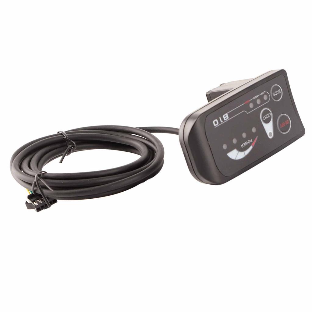 48V LED810 Instrumentenanzeige Messgerät Panel Wasserdicht für Elektrofahrrad E-Scooter