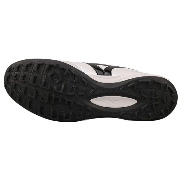 Mizuno Morelia M8 Comfortable TF (Rubber Studs) Kangaroo Leather Soccer Shoes Men Soccer Shoes White Black Q1GB210009