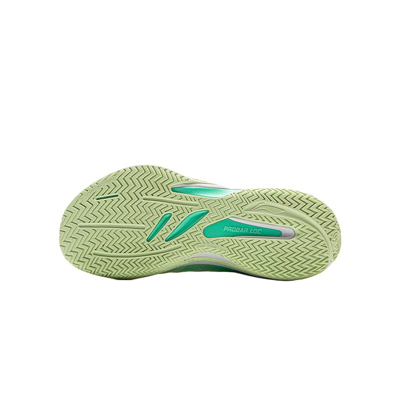 Li Ning Kids Basketball Fashion Trend Non-Slip Rebound Breathable Support Low-Top Basketball Shoes Men sneaker White Green YKBV022-9