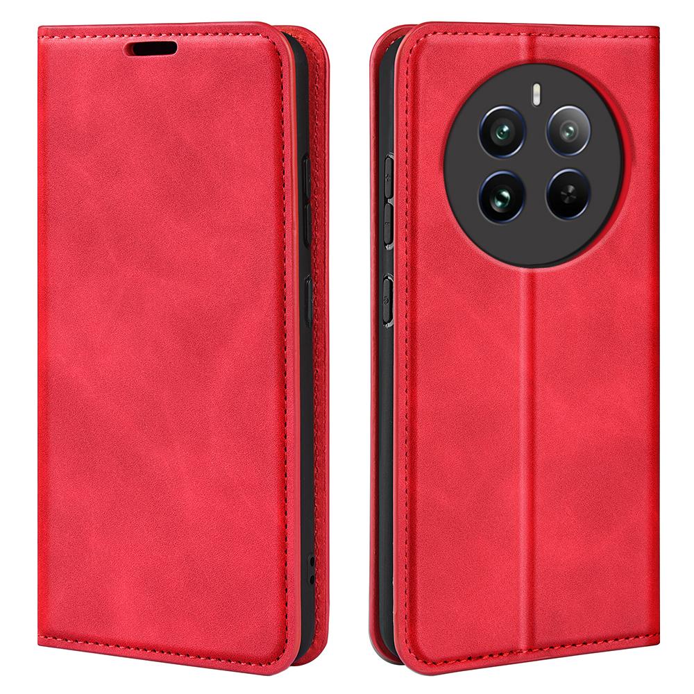 For Realme 12 4G/12+ 5G Case Wallet PU Leather Stand Phone Cover Magnetic Auto Closing