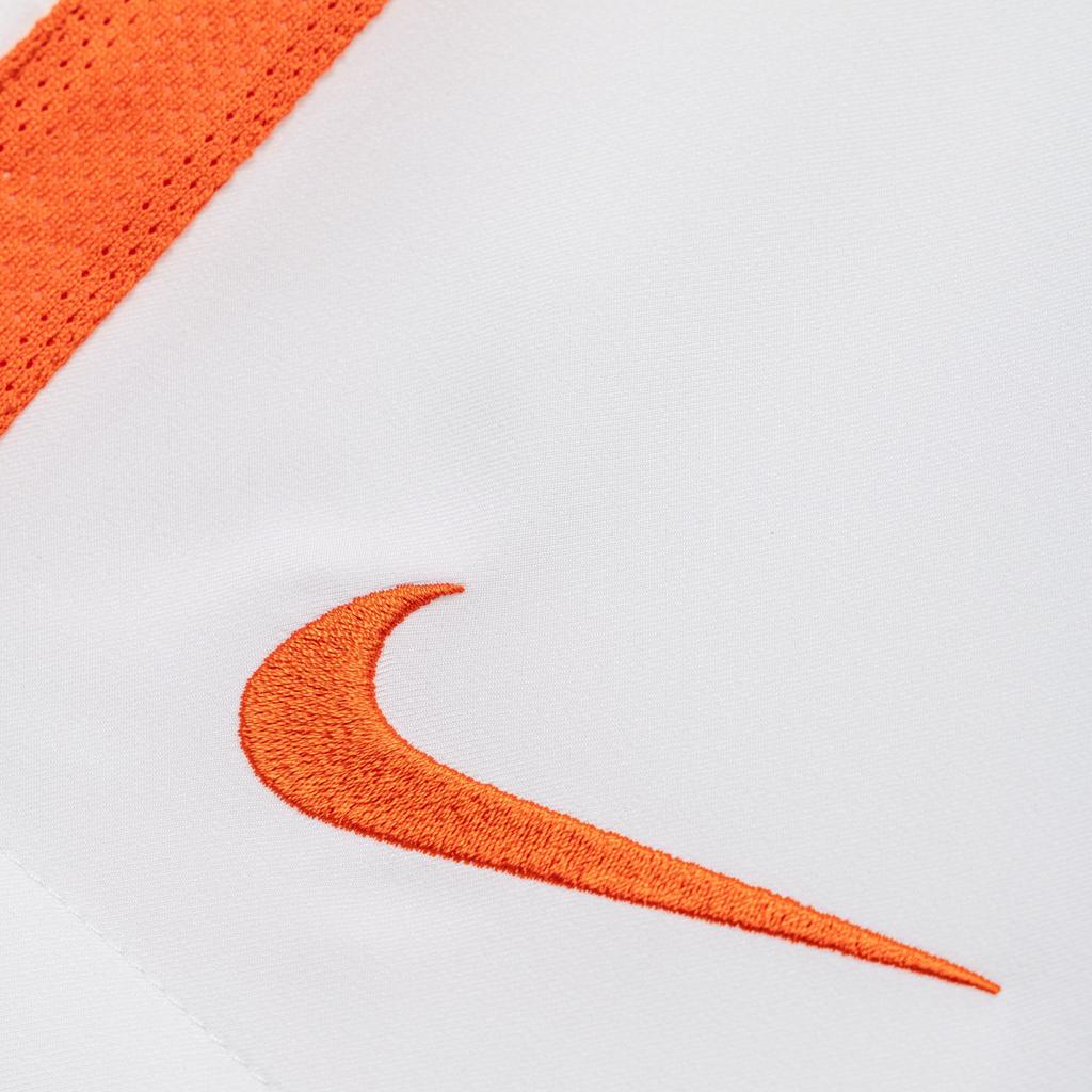 Nike Simple Versatile Brand Logo Loose Casual Shorts Men Shorts White Orange 777384-105