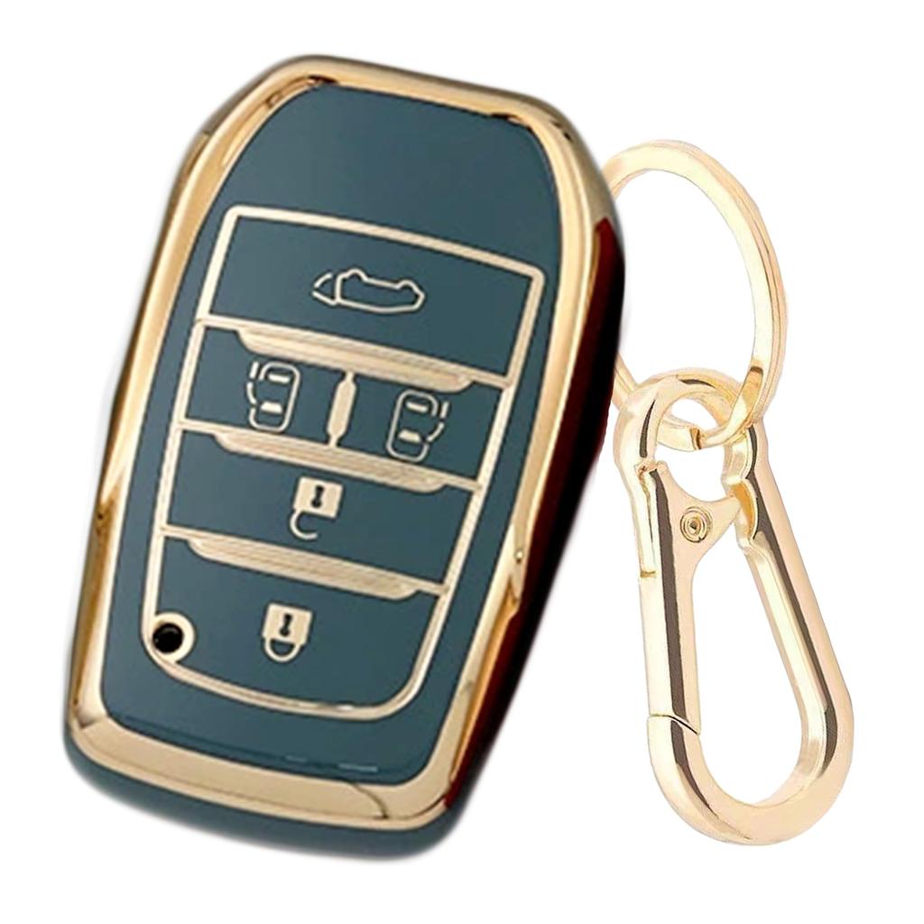 Toyota Compatible TPU Key Case, Key Cover, Smart Key Protective Cover, Shockproof, Dustproof, Lightweight,
