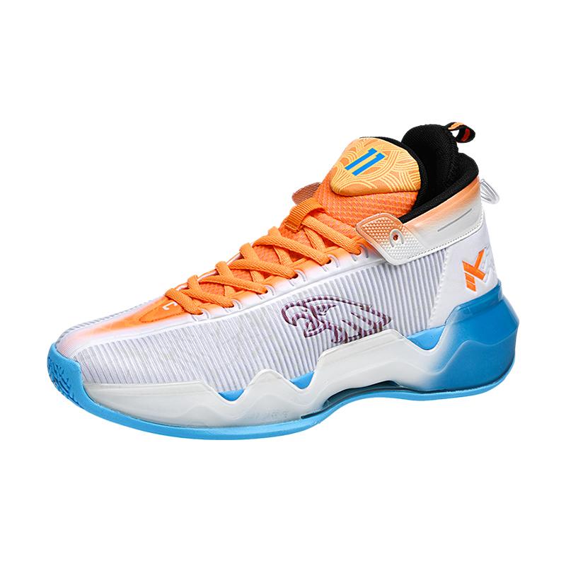 New basketball shoes men low top breathable anti-slip actual combat training student sports shoes luminous friction sound