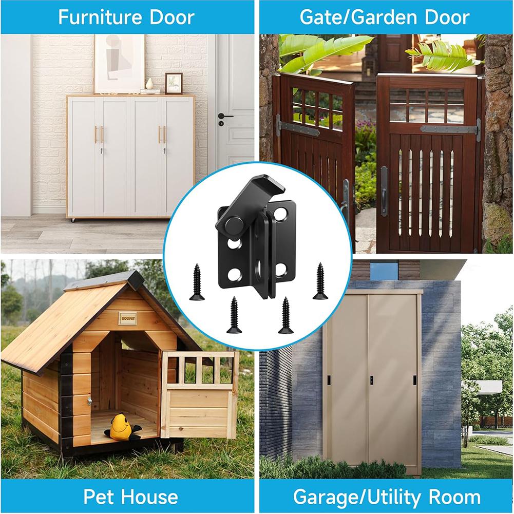 Stainless Steel Bolt Door Bolt Latch Sliding Door Latch Lock Buckle Anti-theft Door Bolt Lock Hasp For Windows,Doors,Fences