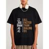White T Shirt with Bullet Caliber and Emergency Text Print for Casual Wear