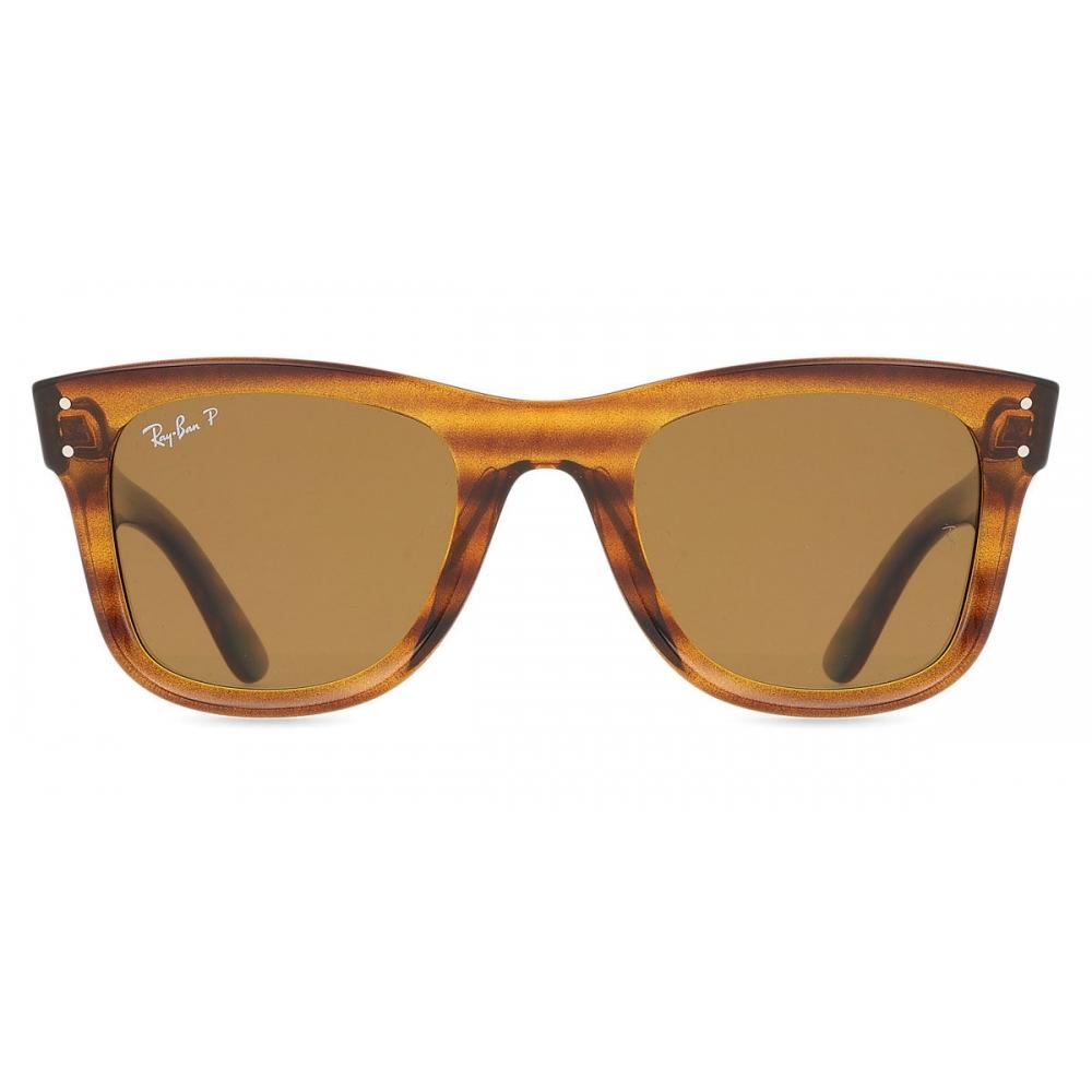 

Ray Ban Rbr0502s Wayfarer Reverse Polarized 679183 Unisex Sunglasses 50-22-145