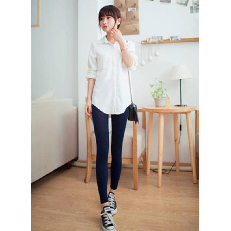 2026 Spring/Summer Modal Cotton Adjustable Maternity Cropped Pants - Versatile, Casual in Candy Colors Large королевский синий