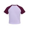 Adidas Originals Baby Striped Round Neck Short Sleeve Sports T-Shirt Women tops KU4768