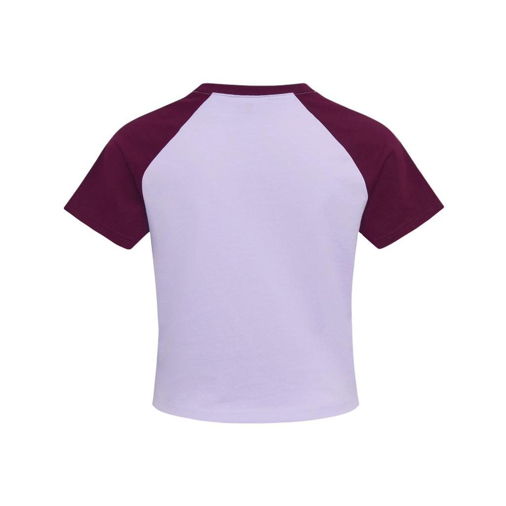 Adidas Originals Baby Striped Round Neck Short Sleeve Sports T-Shirt Women tops KU4768