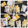 Cute Cats/Rabbit/Bear Keychain Plush Keychain Accessories for Backpacks,Bags,Purse,Phone,Car Keyring New Year Gifts