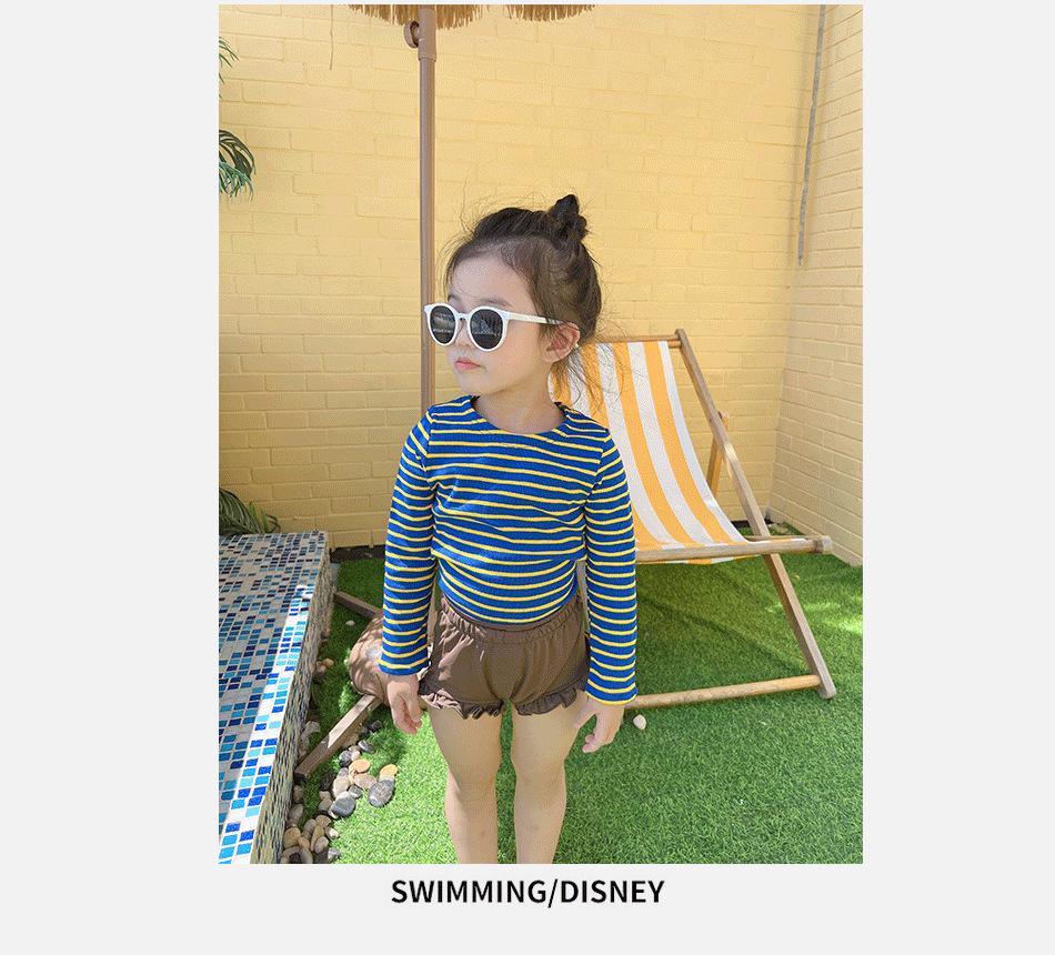 2025 New Girls' Swimsuit: Stylish Two-Piece & One-Piece Options for Young Children