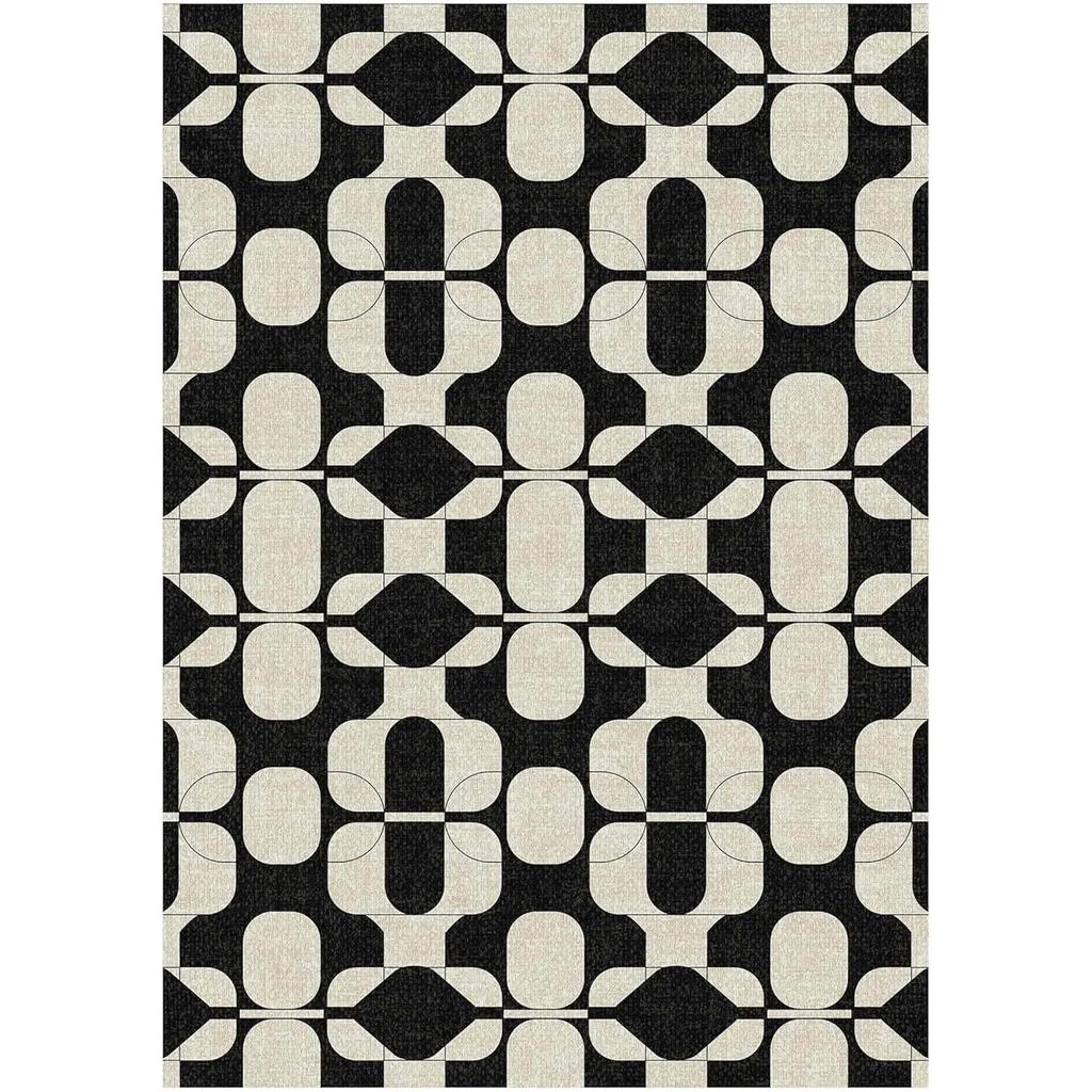 Carpet for Living Room Modern Abstract Washable Rug Sofa Coffee Bedroom Bedside Anti-slip Floor Mat Boho Home Decor Alfombra