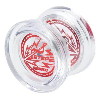 Anfänger Spin Gear Step 2 Yo-Yo mit Metallkugellagern für längeres Drehen! (klar)