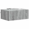 Wall Mounted Nightstand Grey Sonoma 49 x 34.5 x 20 cm