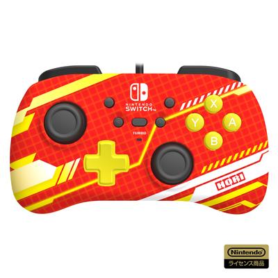 Hori Pad Mini for Nintendo Switch with Rapid Fire and Rapid Fire Hold Functions Licensed with Nintendo (Mechanic Red) [Nintendo Product] [Compatible