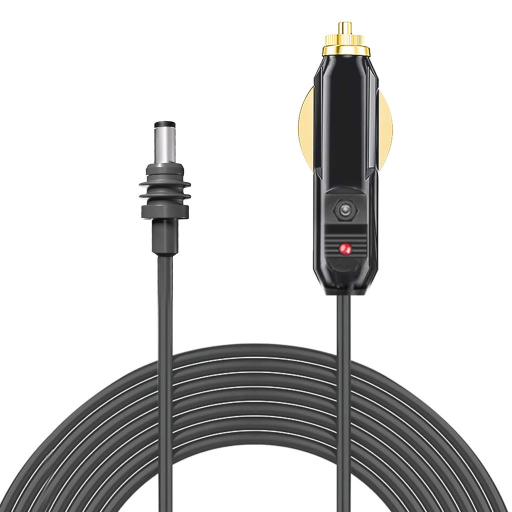 DC Car Power Cable for Satellite 18AWG IP68 Water Resistant Plug and Play DC Car Charger Power Suppl