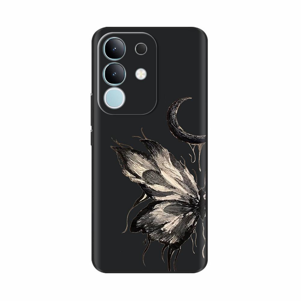 Pour Vivo Y29 4G Coque Mignon Panda Silicone Liquide Doux Étuis de Téléphone Pour Vivo Y29 4G Coques Y 29 Fundas Protection Dessin Animé Couverture Arrière