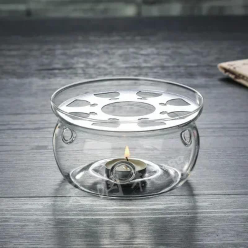 1pc 400ml/ 600ml Heat Resistant Thickened High Handle Flower Coffee Glass Tea Pot Blooming Glass Tea Set Large Teapot  WJ919