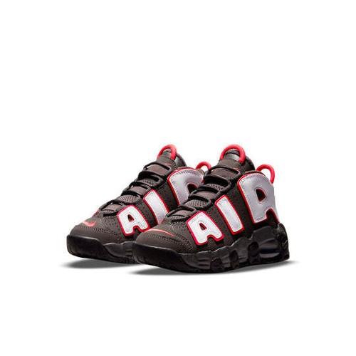 Nike Air More Uptempo PS Średni Popiel Syreni Czerwony Biały DH9723-200