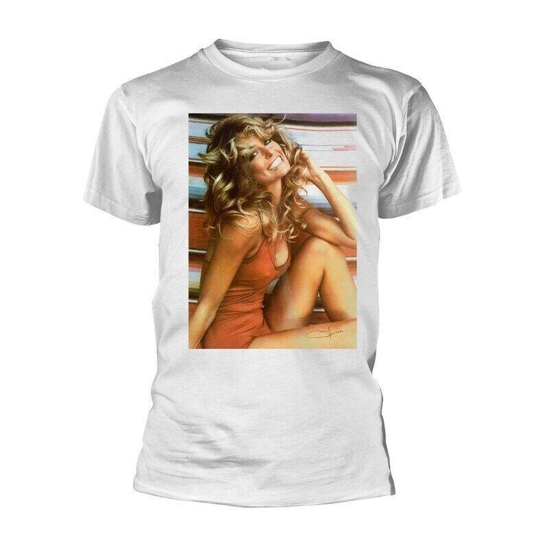 Farrah Fawcett Unisex T-shirt Red Bathing Suit Unisex T-Shirt S