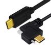 USB3.1 Right-Angle Type-C Data Cable with Camera Lock, 10Gbps Transmission