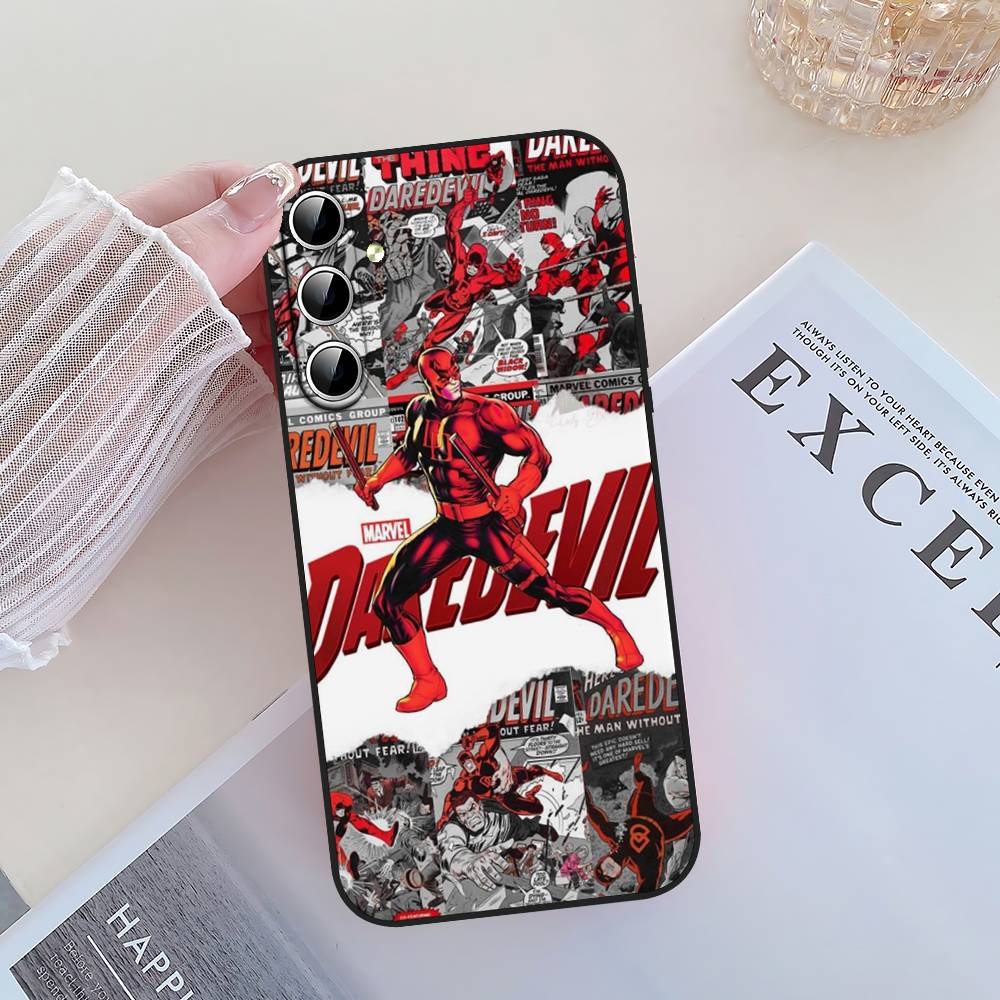 

Cool D-Daredevil Phone Case For Samsung Galaxy S21 S22 S23 S24ULTRA S25ULTRA FE Ultra Plus5G A52S S26 Soft Cover S26