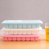 Ice Block Maker Tray 16 Grid Ice-cream Maker Mold With Lid For Ice Cream Party Whiskey Cocktail Cold Drink Ice Mold Kitchen Tool