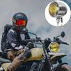 Motorcycle Headlight Vintage Alloy Shell Lighting Bright Motorcycle Headlight For Bike Riding Night Driving Outdoor Camping