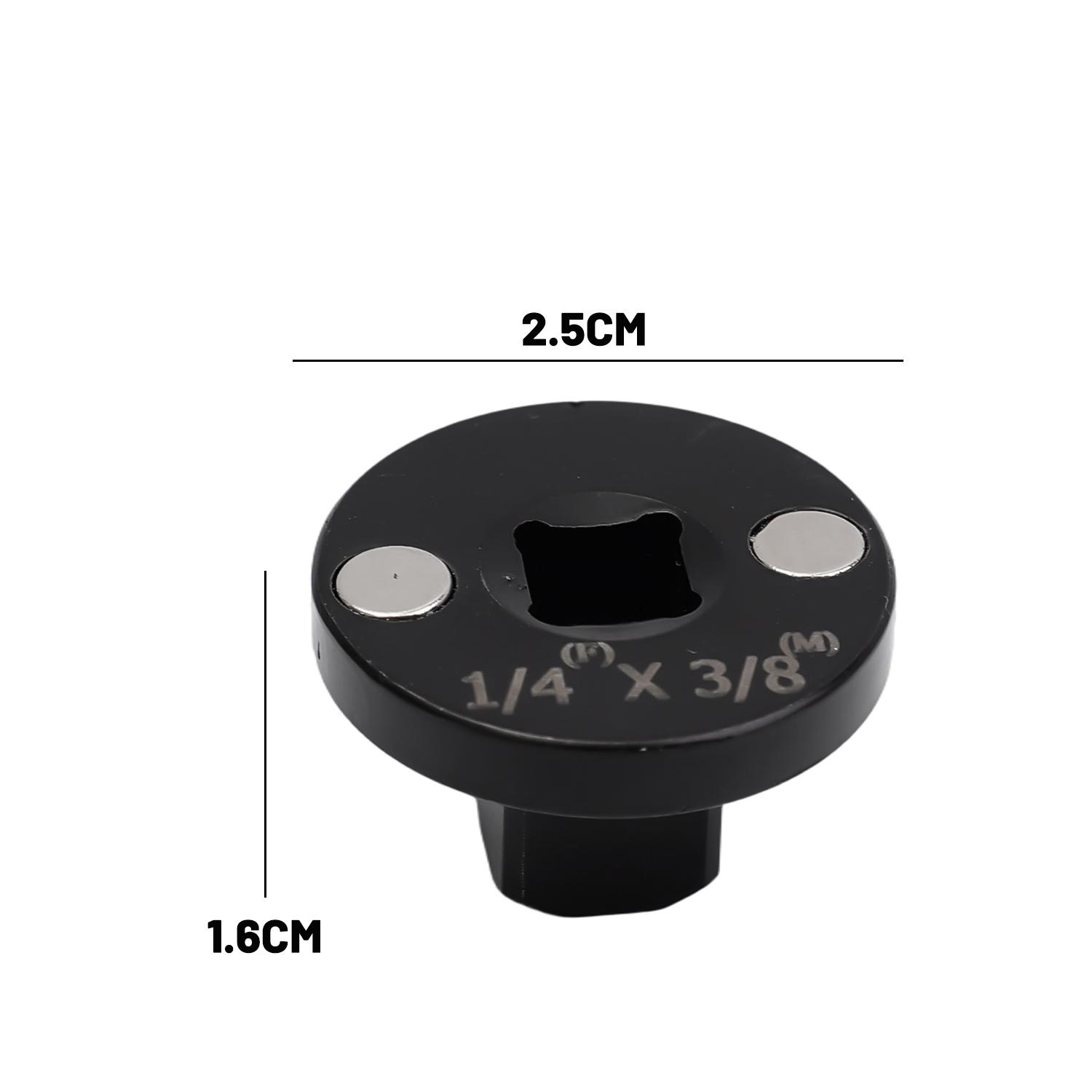 Low-Profile Socket Adapter Impact Drive Reducer Converter Metal Steel Car Repair Accessory for Ratchet Wrench Socket Power Tool