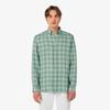 Lacoste Men's Linen Big Check Shirt CH739E-56G132