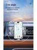 Q88 Magic Clip: 15W Wireless Car Phone Holder with Removable Magnetic Charger and Navigation Support