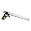 Carpentry Horizontal Engineers Combination Gauging Tool Corner Ruler Try Square Right Angle Ruler