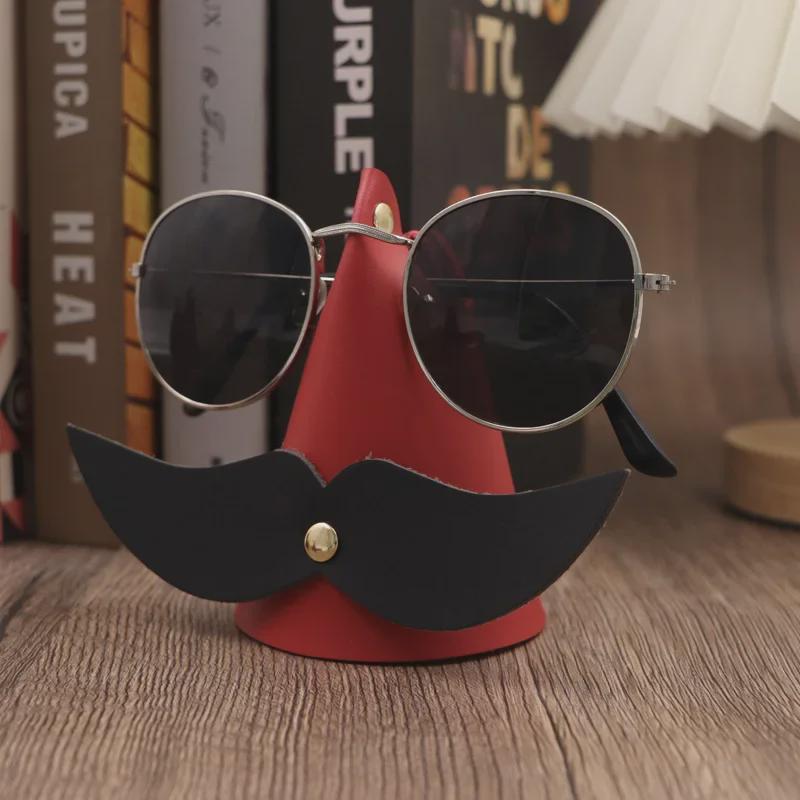 Beard-Shaped Glasses Holder: Unique Home & Office Desk Decor and Jewelry Display