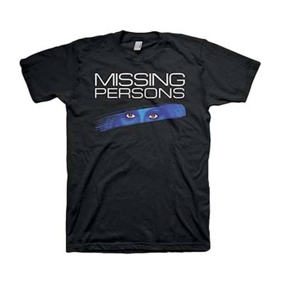 Men's Missing Persons Walking In LA Black Tee T-shirt Black Unisex T-Shirt