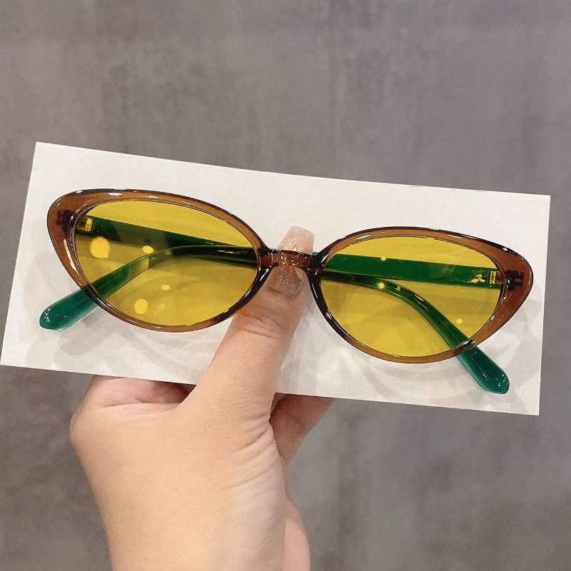New Cat-Eye Night Vision Myopia Glasses for Women High-Definition Eyeglasses for Day and Night Driving Diopter 0 To -4.0
