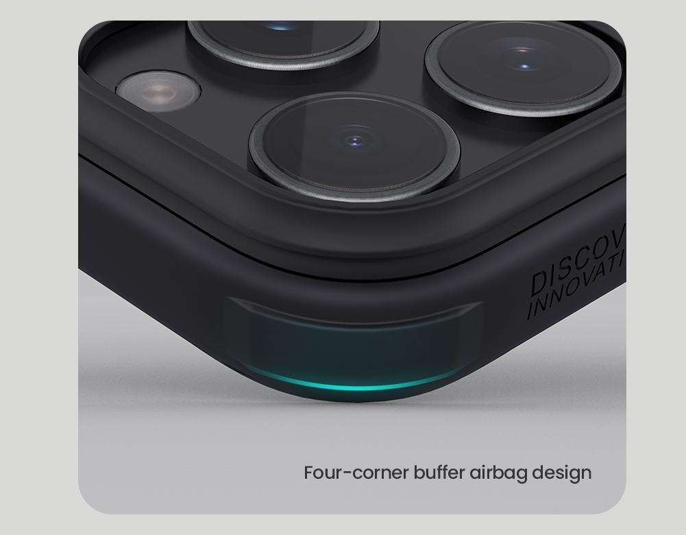 Nillkin Case for iPhone 16 Pro Max / 15 Pro / 16 / 15 Plus, Slim PC+TPU Anti-Scratch Fingerprint Proof Phone Protective Cover