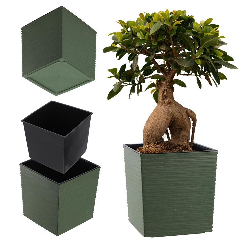 KADAX Flowerpot Planter Garden Pot Insert Grey 19cm
