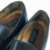 CHEANEY Vintage Tag Penny Loafer Business Schuhe Schwarz Größe 8 26.5 Herren(GEBRAUCHT)