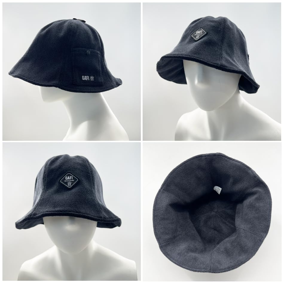 Sauna Towel Water Sauna Sauna Sauna Hat 24140 [GAFI] Hat, Fabric, Absorbent, Men's, Women's, Sauna, Hat, Large, Goods, Washable,
