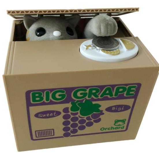 

Копилка, автоматическая кража денег, банк монет, жадный кот, копилка, монеты США, совместимая экономия денег D